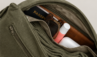 Dreamsoft Travel Scarf Carry Pouch: Olivewood