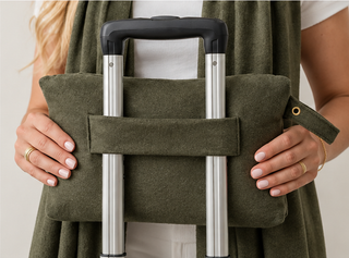Dreamsoft Travel Scarf Carry Pouch: Olivewood