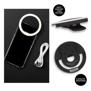 Clip Light - Ring Light: Black