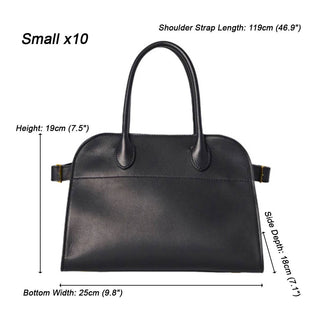 Brown Suede Margaux Tote Bag/Work Satchel
