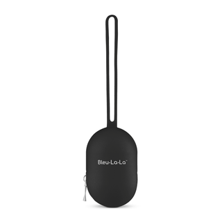 Soft Silicone Pacifier Case: Black
