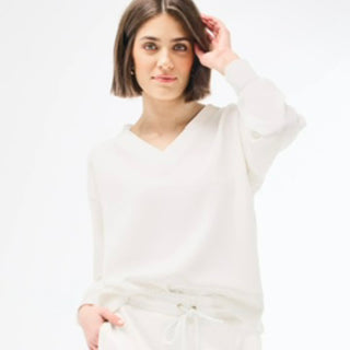 Ivory Hazel Top (L): Mary Square