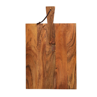 Wood 18x14x1 Natural Wood Acacia Farmhouse Serving Board