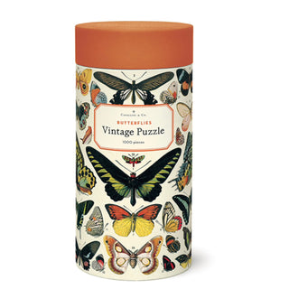 Butterflies 1000 Piece Vintage Puzzle