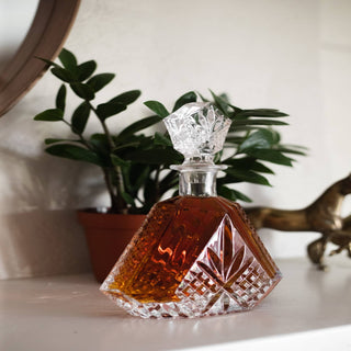 Irish Cut Crystal Whiskey Decanter