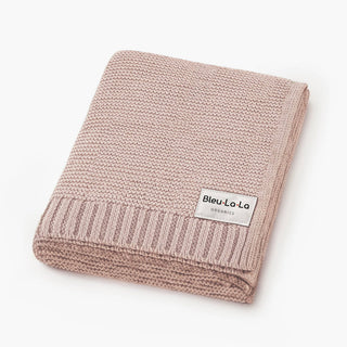 100% Organic Luxury Cotton Swaddle Receiving Baby Blanket: Mocha