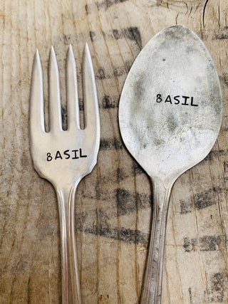 Herb Garden Marker - BASIL