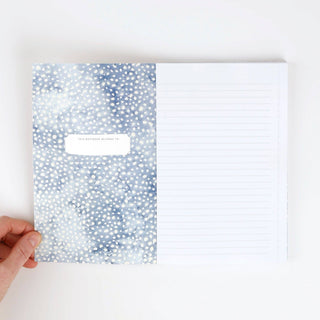 Softtouch Cover Notebook with Original Watercolor Artwork: Everyday things