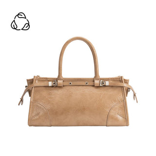 Rhonda Tan Vegan Top Handle Bag