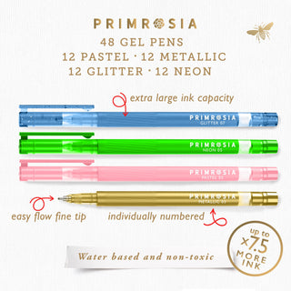 'English Garden' Gel Pens