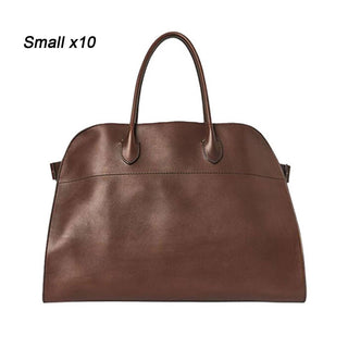 Brown Suede Margaux Tote Bag/Work Satchel