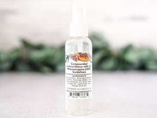 Hand Sanitizer Spray 2oz Bottle - Orange Clove
