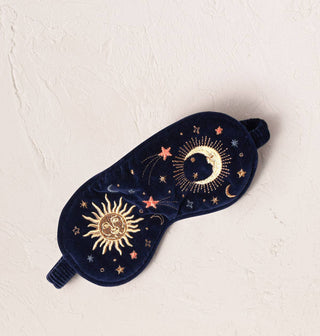 Celestial Eye Mask: Navy, Velvet