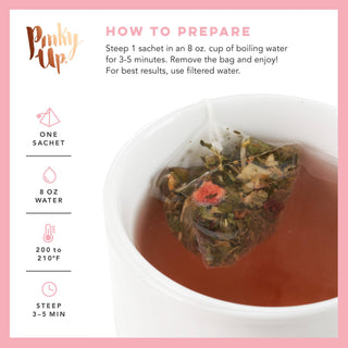 Strawberry Mint Herbal Tea 15 Sachets