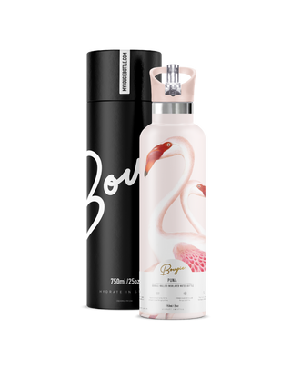 Flamingo Bougie 25 oz Insulated Water Bottle: Pink