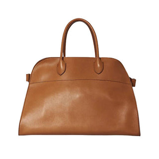 Brown Suede Margaux Tote Bag/Work Satchel