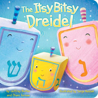 Itsy Bitsy Dreidel by Jeffrey Burton: Board Books; 16 pages, English