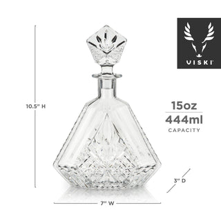Irish Cut Crystal Whiskey Decanter