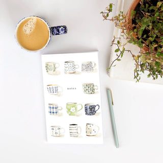 Softtouch Cover Notebook with Original Watercolor Artwork: Chairs