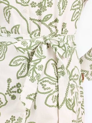 Sarah Dress | Lacecap White: PK S-L