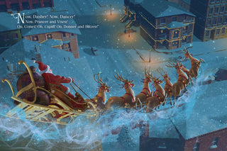 Night Before Christmas by Clement C. Moore: Hardcover; 40 pages, English