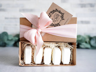 Valentines Shower Steamers Gift Set of 5 Menthol gift