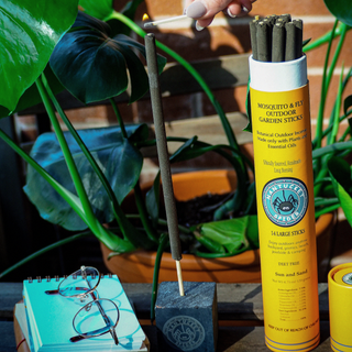 [Woodland] Mosquito & Fly Repelling Outdoor Garden Incense Sticks - Nantucket Spider