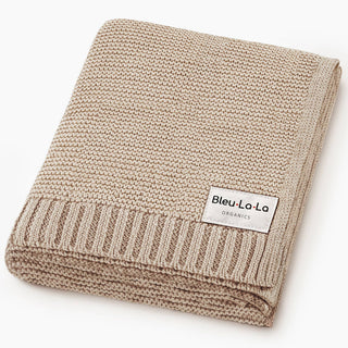100% Organic Luxury Cotton Swaddle Receiving Baby Blanket: Hunter Green