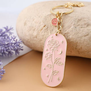 March Daffodil Birth Flower Keychain
