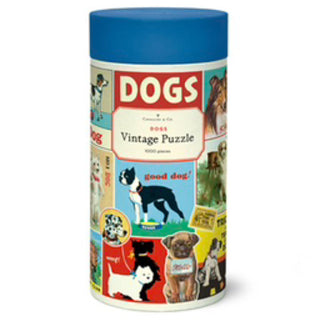 Dogs 1,000 Piece Vintage Puzzle