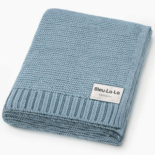 100% Organic Luxury Cotton Swaddle Receiving Baby Blanket: Hunter Green