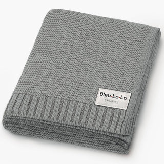 100% Organic Luxury Cotton Swaddle Receiving Baby Blanket: Mocha