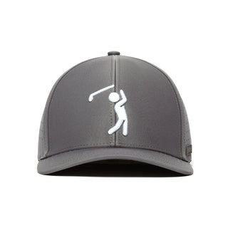 Bogeyman Charcoal Performance Golf Hat (Stretch Fit): S/M