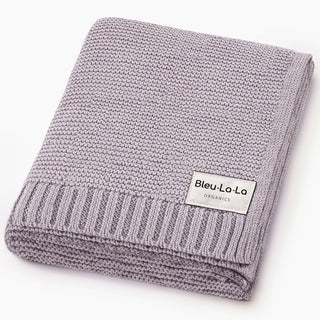 100% Organic Luxury Cotton Swaddle Receiving Baby Blanket: Hunter Green